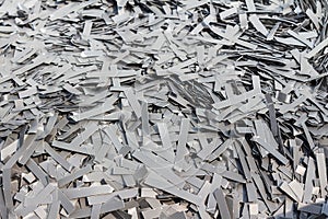 Scrapheap of silicon steel