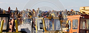 Scrapping Construction Machinery