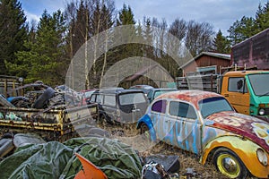 Scrapyard for cars (volkswagen)