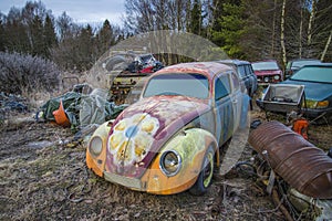 Scrapyard for cars (volkswagen)