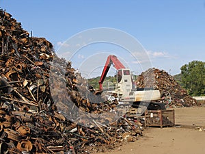 Scrapyard scene