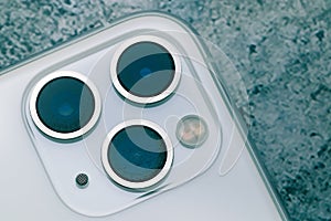 Scratch on iPhone11 Pro Max rear camera lens