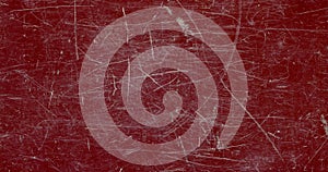 Scratched brown red plastic texture background