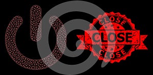 Scratched Close Seal and Polygonal Mesh Turn Off