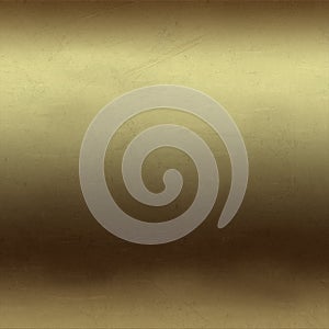 Scratched gold metal background