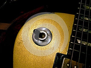 scratched les paul switch toggle