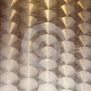 Scratched metal texture, golden