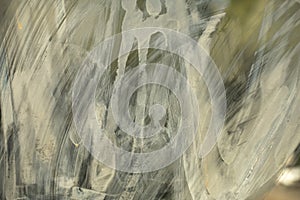 Scratched surface. Dirt texture. Spoiled transparent plastic