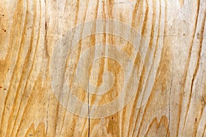 Scratched surface of a sheet of birch plywood. Natural wood texture. Abstract background