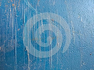 scratches on the surface of the plastic sheet