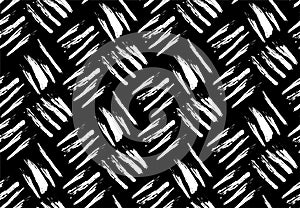 SCRATH DESIGN. PAINTED ABSTRACT SEAMLESS VECTOR PATTERN. HIPSTER BRUSH TEXTURE photo