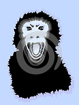 Screaming monkey