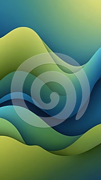 Screen background from Sigmoid shapes and olive