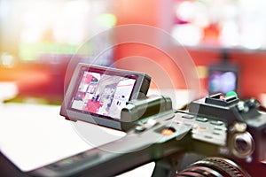 Screen Camcorder and TV Monitors