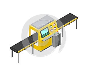 Screen and Mechanization, Vector Illustration