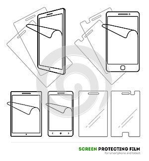 Screen protecting film