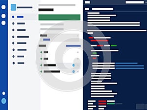 screen user interface design technology app software coding programmer modern system