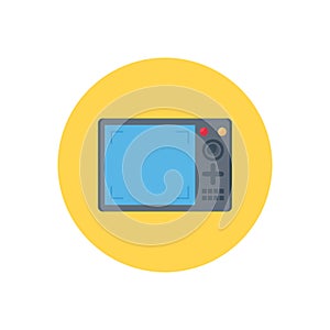 Screen vector flat colour icon