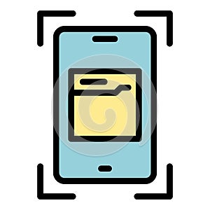 Screenshot icon vector flat