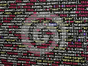 Digital technology background