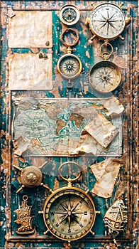 Screenshot of maritime items