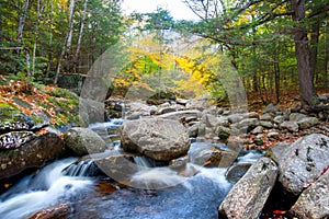 Screw Augur Falls near Newry Maine, USA