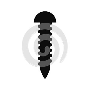 Screw illustration icon