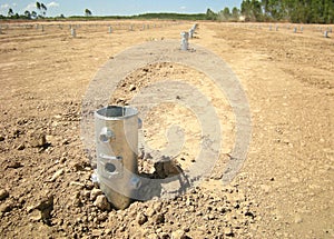 Pile in Ground Solarfarm