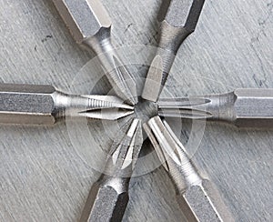 Screwdriver bits star