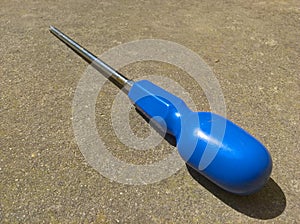 Screwdriver Blue Handle
