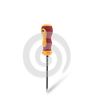 Screwdriver isolated on white background.