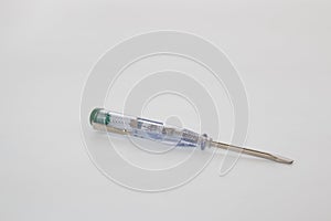 Screwdriver  to check current light.