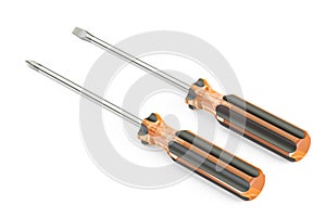 Screwdrivers, 3D rendering