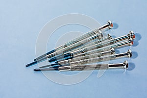 Screwdrivers for small screws