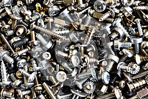 Screws Texture Wallpaper