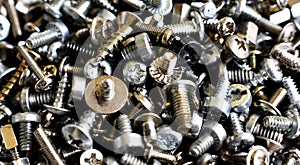 Screws Texture Wallpaper