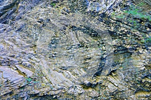Screwy sedimentary rock