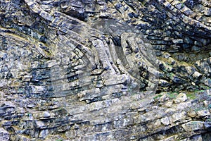 Screwy sedimentary rock