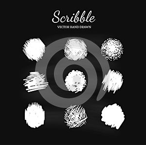 Scribble smears set 3