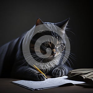 The Scribbling Cat