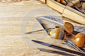 Scribing tools and accessories for manual metal engraving.