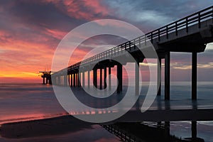 Scripps Pier at sunset