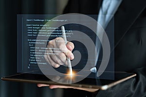 Script Code for Task Management UI Functionality Latch
