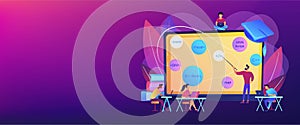 Coding workshop concept banner header