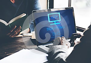 Scripting HTML Coding Development Internet Concept