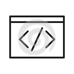 Scripts icon vector image. photo