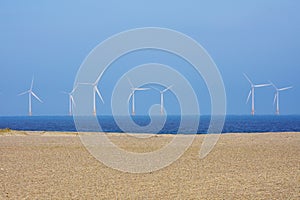 Scroby Sands Wind Farm, Great Yarmouth, UK