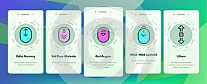 Scroll Onboarding Vector
