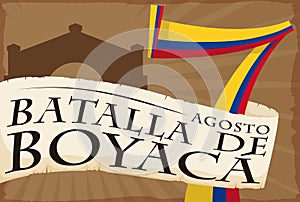 Scroll over Number for Colombian National Day: Boyaca`s Battle, Vector Illustration photo