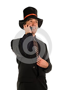 Scrooge On The Phone